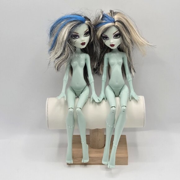 Monster High Basic Budget Release Replacement Nude Frankie Stein Dolls - Picture 1 of 8